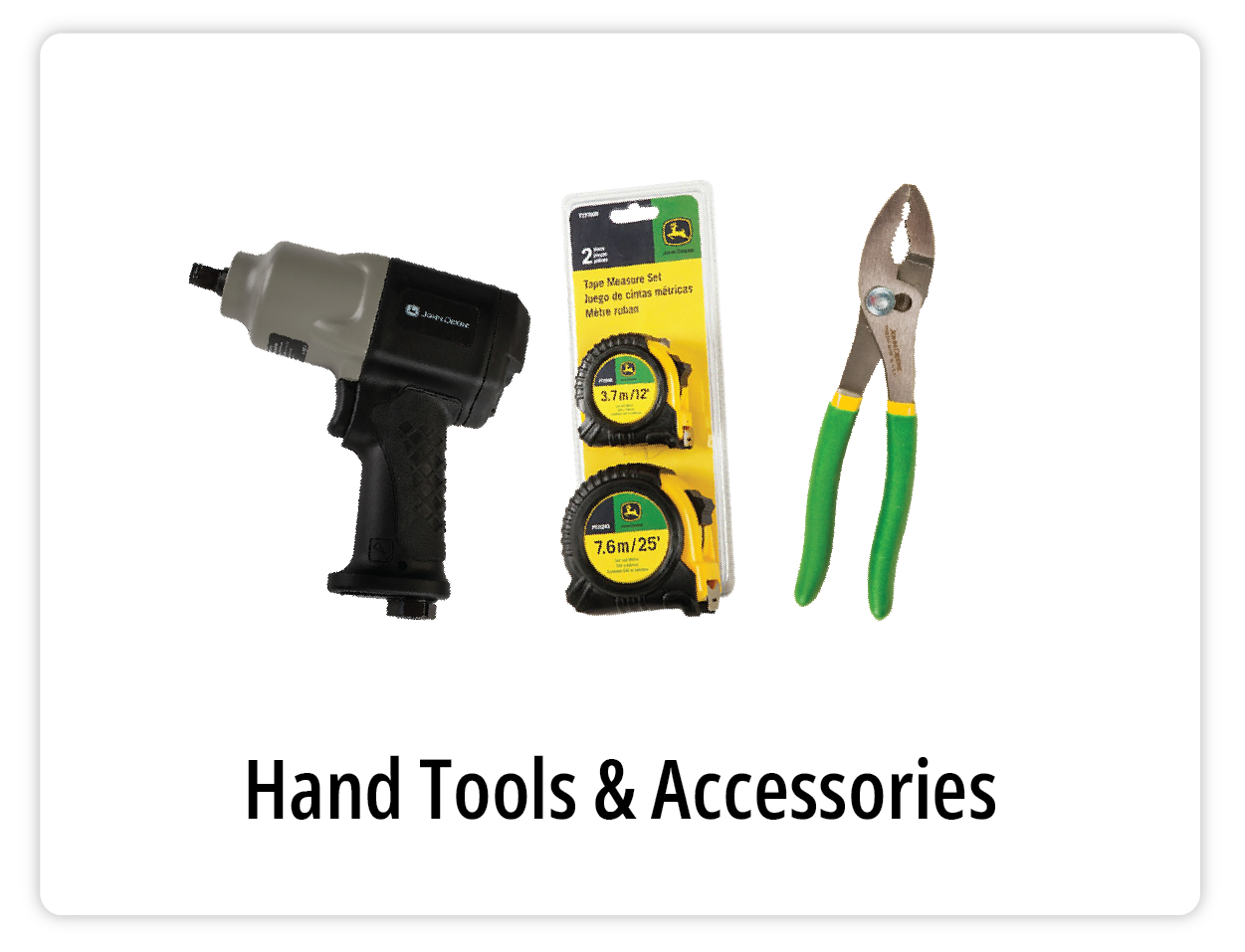 John Deere Tools and Accessories