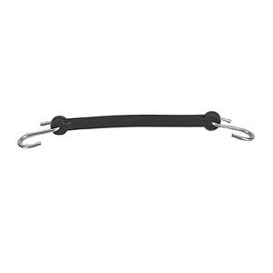 Rubber Tie-down Strap with S-Hooks, 14"