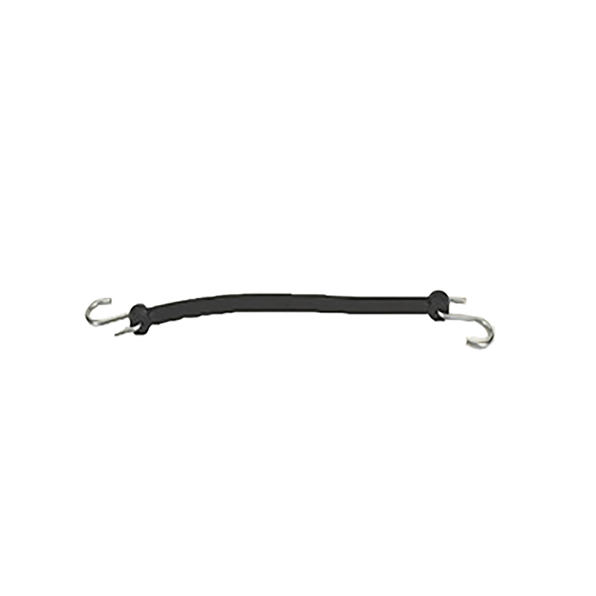 Rubber Tie-down Strap with S-Hooks, 19