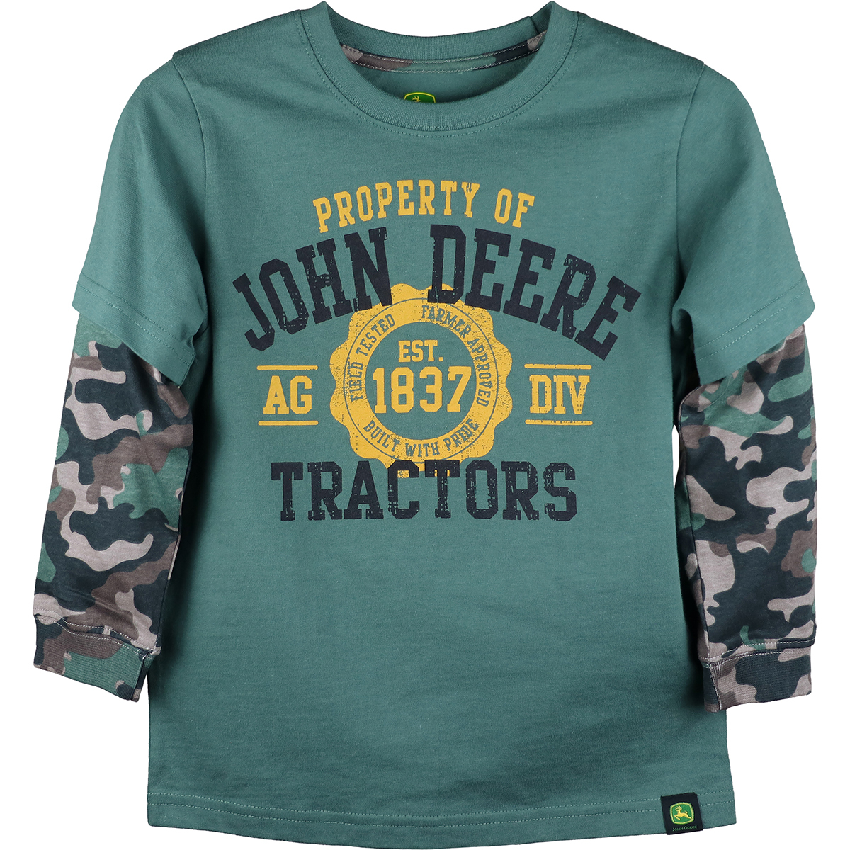 Property Of John Deere Tractors With Camo Sleeves