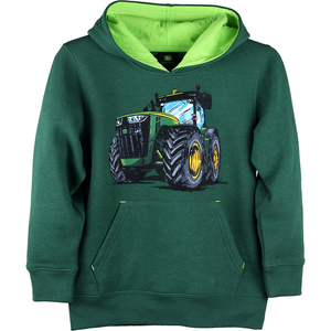 Coto7 Tractor Man Kids Hooded Sweatshirt