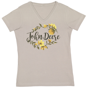 John Deere Flowers T-Shirt and Curvy T-Shirt