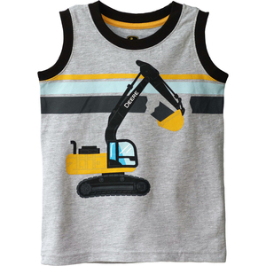 Construction Muscle Tee