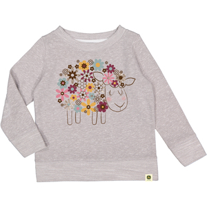 Do Good Today - Floral Sheep Crewneck Sweatshirt