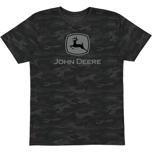 Camo John Deere Logo T-Shirt