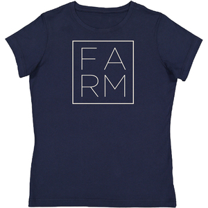 Curvy Farm Block T-Shirt