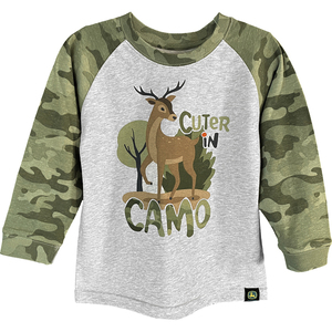 Cuter in Camo Long Sleeve T-Shirt
