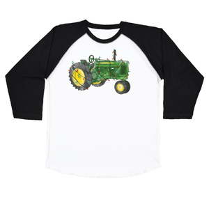 Do Good Today Adult Holiday Tractor Raglan T-Shirt