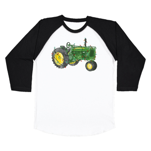 Do Good Today Holiday Tractor Raglan T-Shirt
