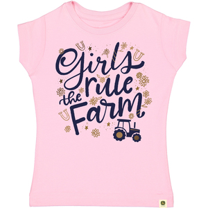 Do Good Today Girls Rule The Farm T-Shirt