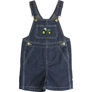 Tractor Denim Overall Shorts