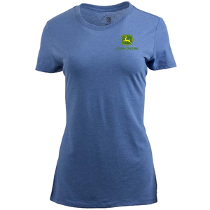 Blue Core Logo Ladies Fit T-Shirt
