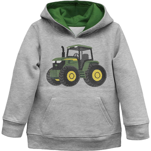 Toddler Dotted Tractor Hoodie