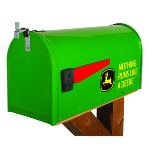 Rural Style Mailbox - Nothing Runs Like A Deere