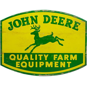 Quality Farm Equipment Wooden Sign