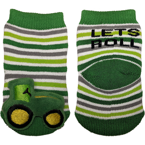 3D  Tractor Stripped Socks