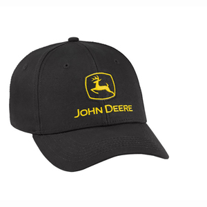 Genuine John Deere Black Cap Hat MCDW080000BK 