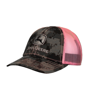 Digital Camo and Pink Hat
