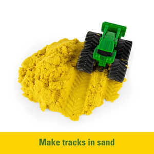 Monster Treads Tractor Playset with Kinetic Sand