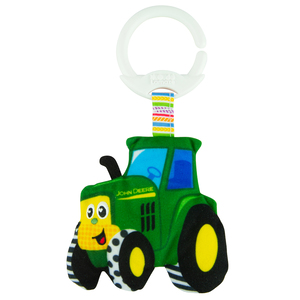LP68159 Ages 0 Pull Down Teether NEW John Deere Clip & Go Johnny Tractor 