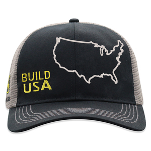 Men's Mesh Build USA Hat