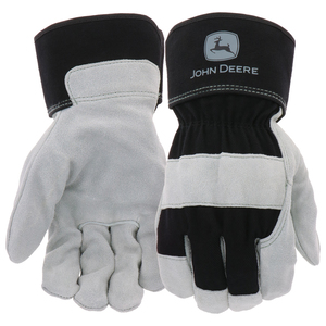 Split Cowhide Leather Palm Gloves - Large