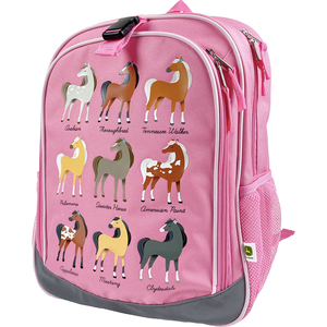 Kids Horse Breeds Backpack