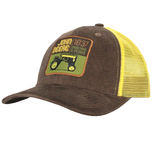 Brown 1837 Patch Mesh Hat