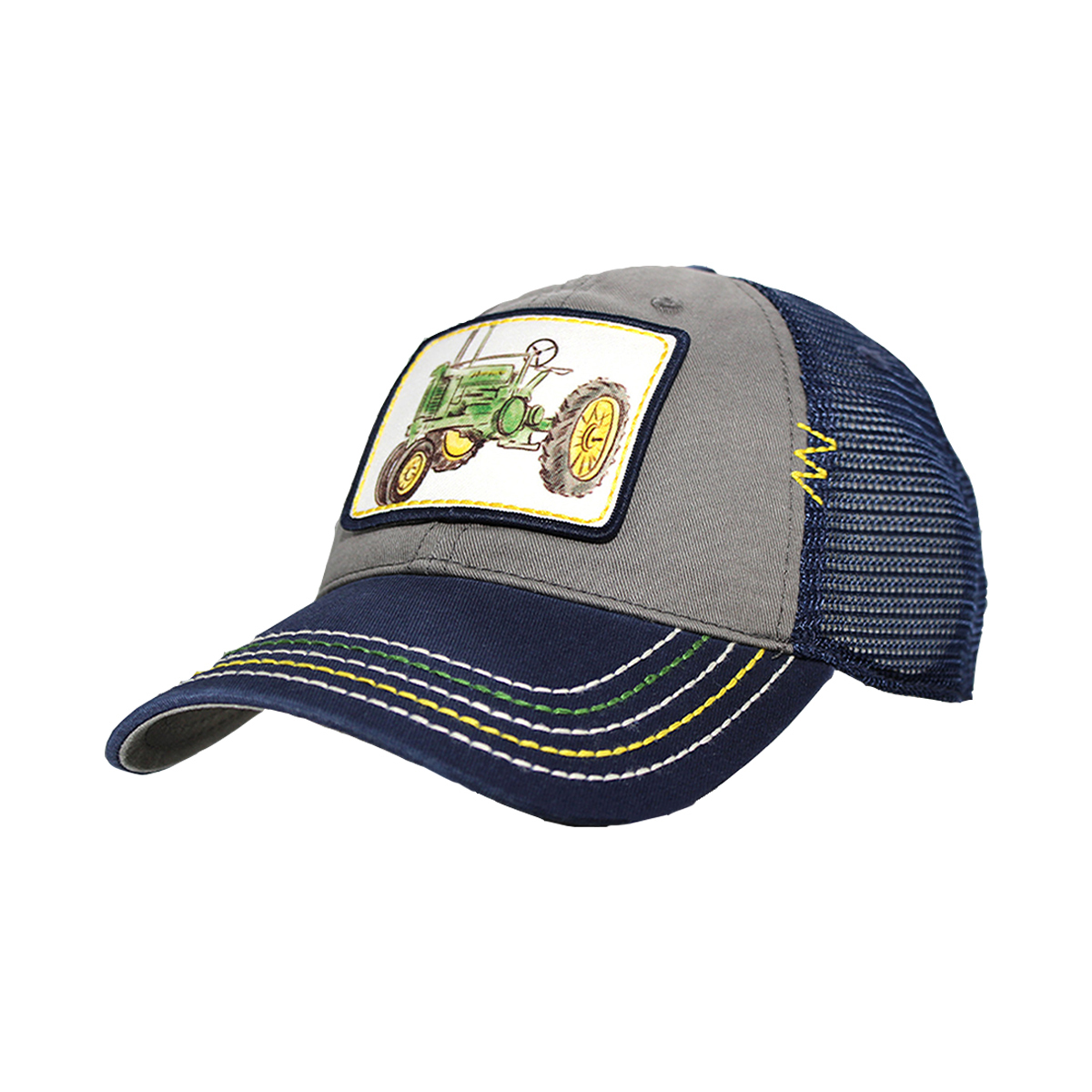 Do Good Today Tractor Sketch Adult Hat