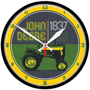 1837 Tractor Round Clock