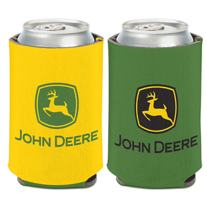 Green and Yellow Logo 12 oz. Can Cooler