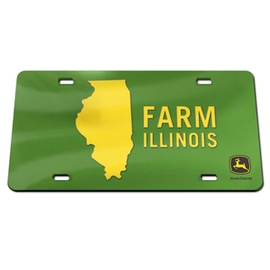 Farm Illinois License Plate