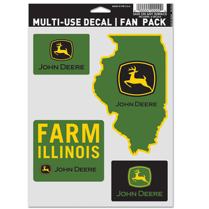 4 PK Farm Illinois Decals
