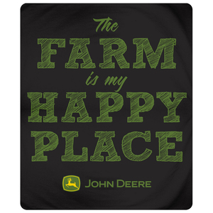 The Farm is my Happy Place Blanket