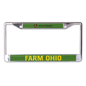 Farm Ohio License Plate Frame