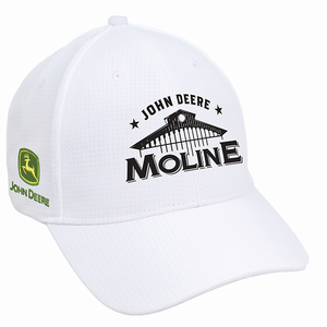 Men's White Moline Hat