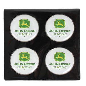 John Deere Classic 4 Piece Ball Marker Set