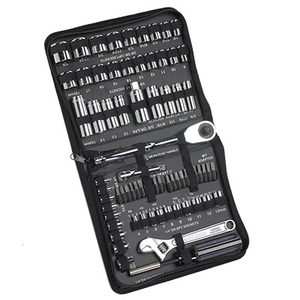 SAE & Metric 1/4-in and 3/8-in Drive Tool Set