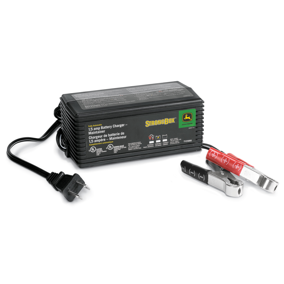 Automatic 1.5A Battery Charger & Maintainer