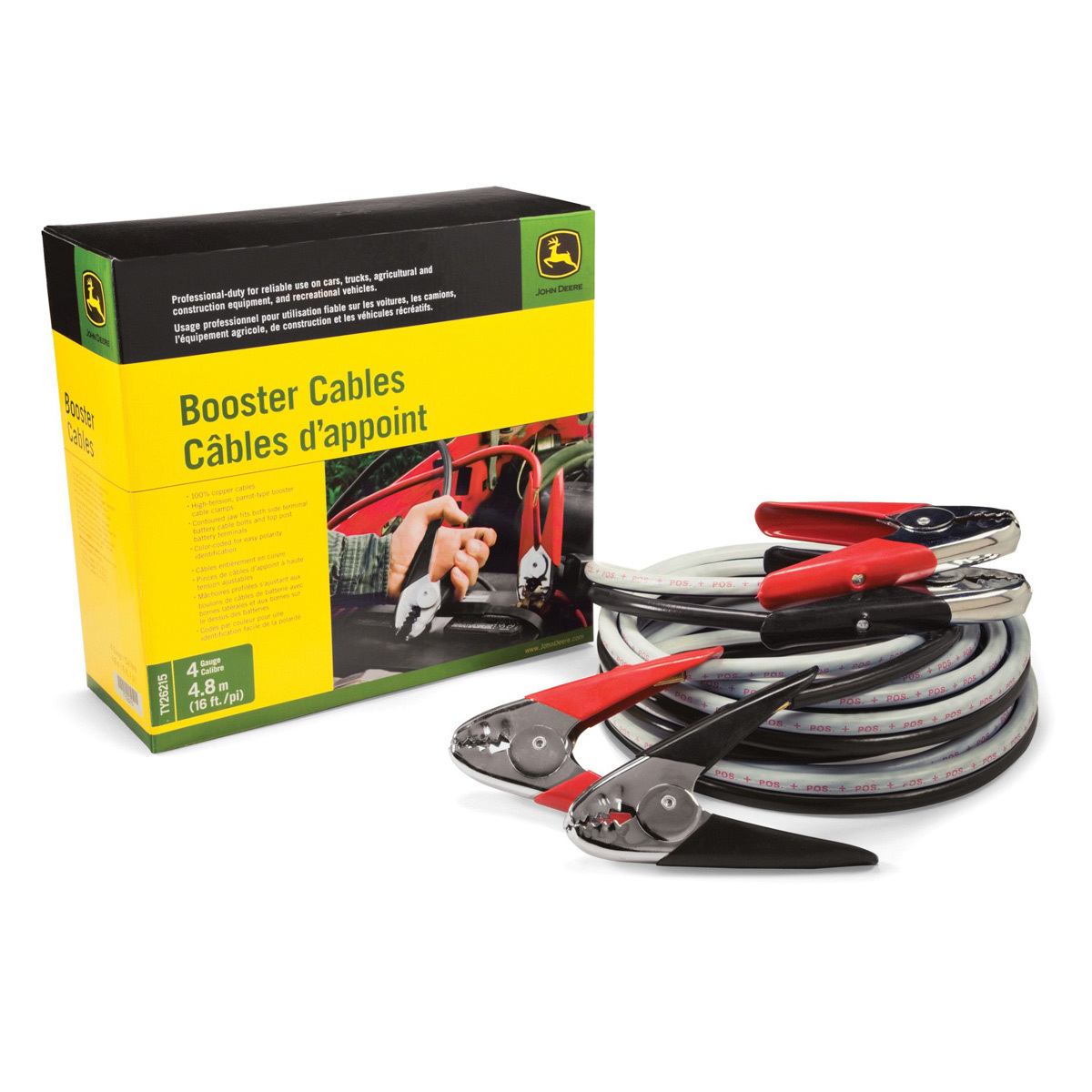 16' Booster Cables