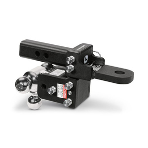 Tow and Stow Adjustable Receiver 3-Ball Hitch 