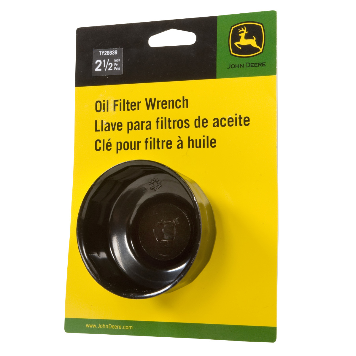 2-1/2 inch Cap Style Oil Filter Wrench