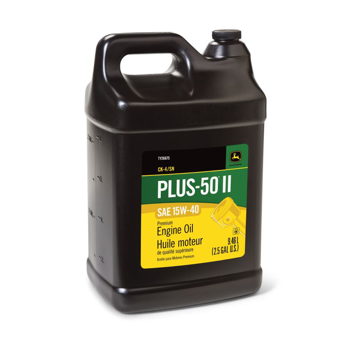 Plus-50 II™  API CK-4/SN - SAE 15W-40;  2.5 Gallon