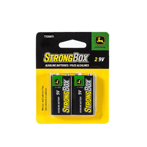 2- 9V StrongBox Batteries