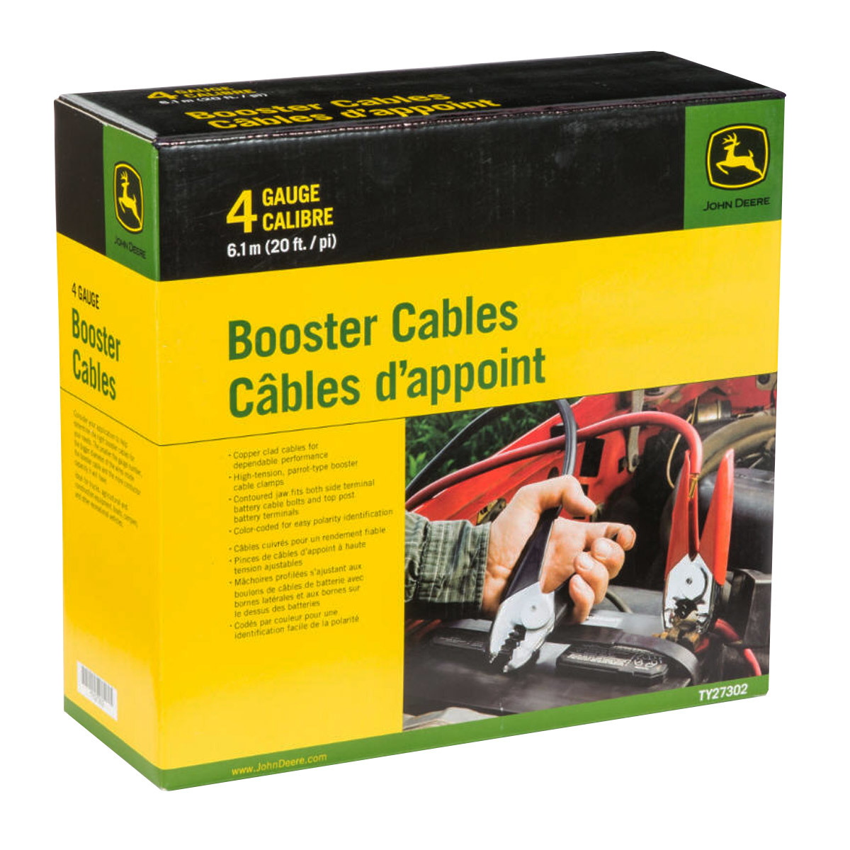 20' Booster Cables