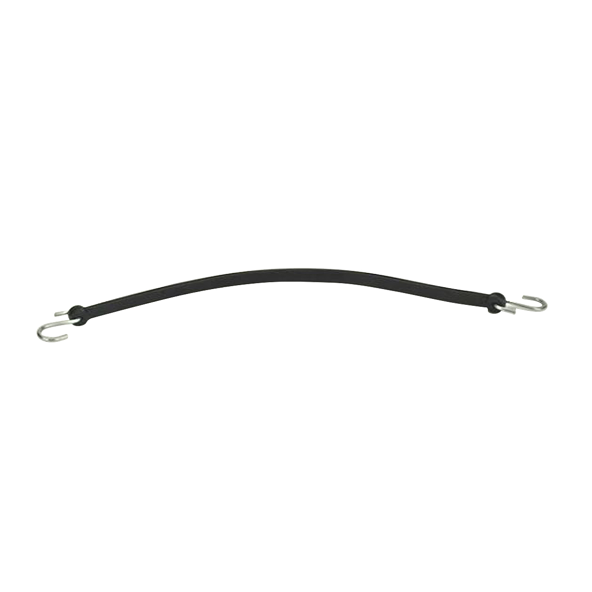 Rubber Tie-down Strap with S-Hooks, 28