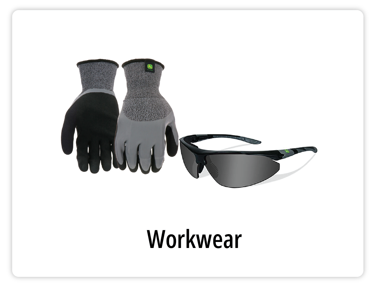 John Deere Work Gear, Safety, and work accessories