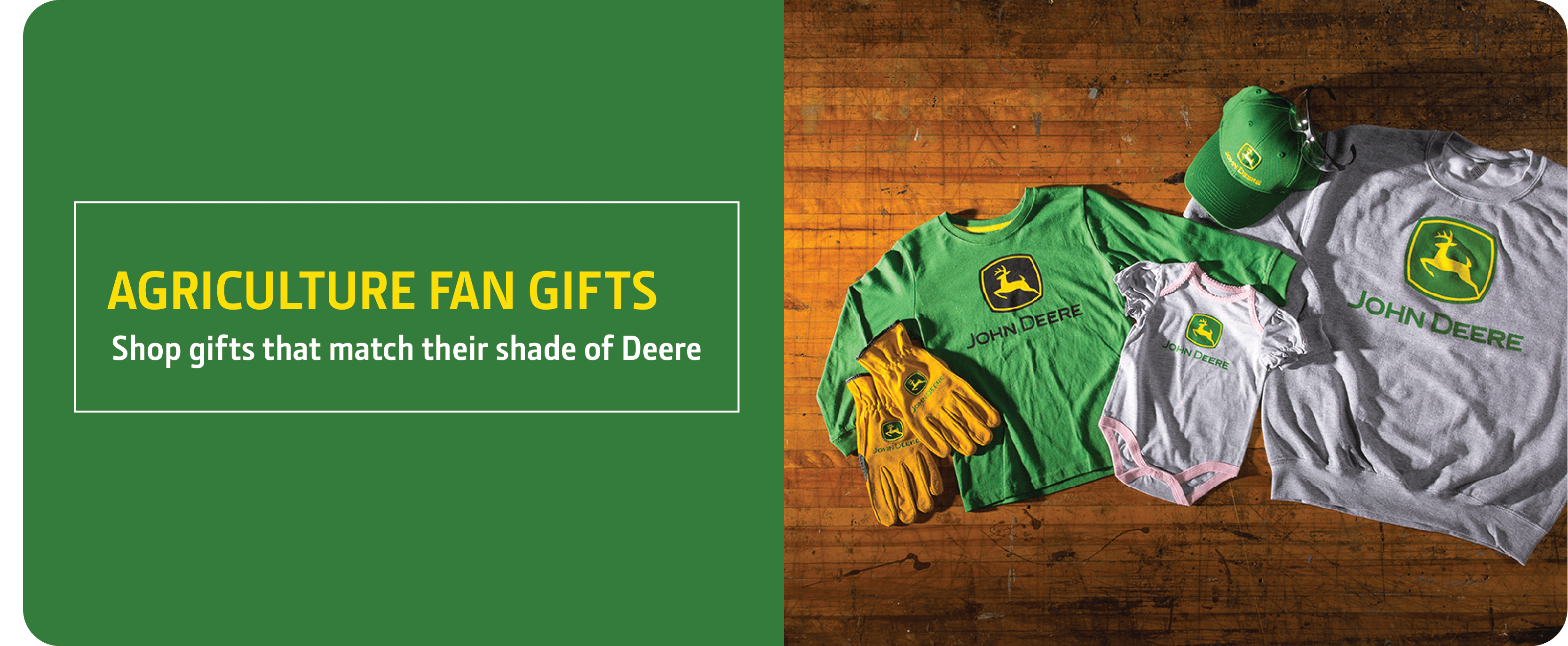 John Deere Agriculture Apparel, Gifts, and Toys