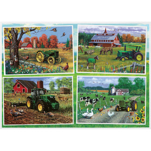 500 Piece Classic Farm Scene Jigsaw Puzzle